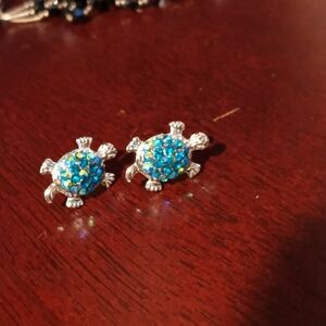 Turtle earrings